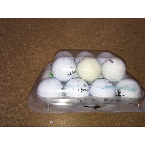 64 - SELECTION OF 48 LAKE GOLF BALLS