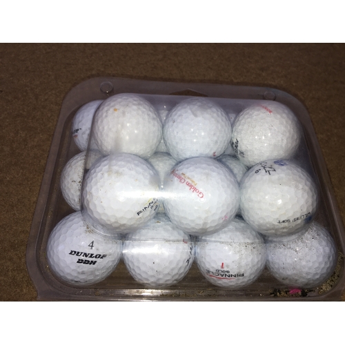 64 - SELECTION OF 48 LAKE GOLF BALLS