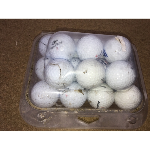 64 - SELECTION OF 48 LAKE GOLF BALLS