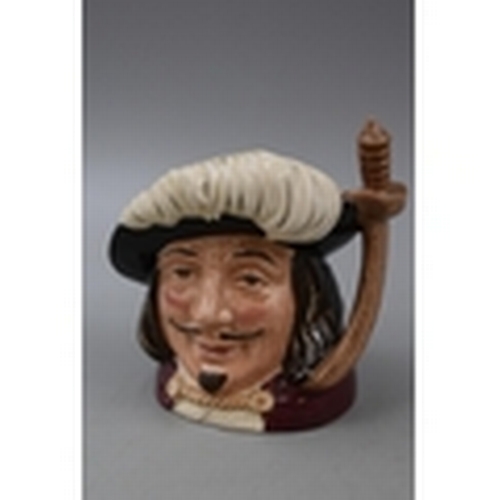 39 - Four Royal Doulton Character Jugs, Depicting the Three Musketeers and D'Artagnan.