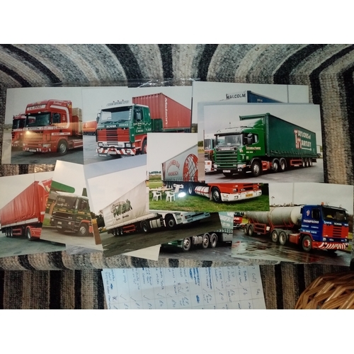 272 - SET OF 20 PICTURES OF LORRYS