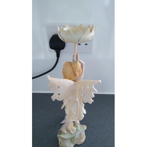 403 - FAIRY FIGURE CANDLE HOLDER