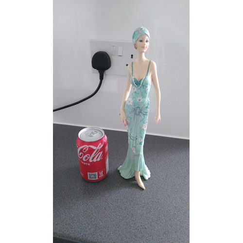 436 - LOVELY ART DECO STYLE FIGURE