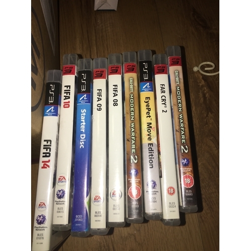 13 - EIGHT PS3 GAMES