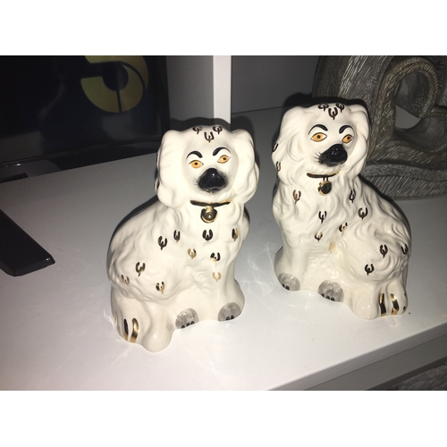 18 - RARE PAIR OF BESWICK WALLY DOGS