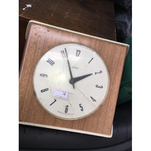 11 - RETRO SMITHS CLOCK SCRATCH TO FACE AND A SOLAR COLOUR VIEWER