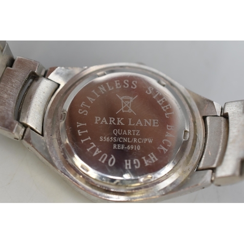 26 - NICE Quartz Powered Gents Watch Park Lane (Working)