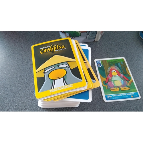 496 - CARD-JITSU TIN OF CARDS