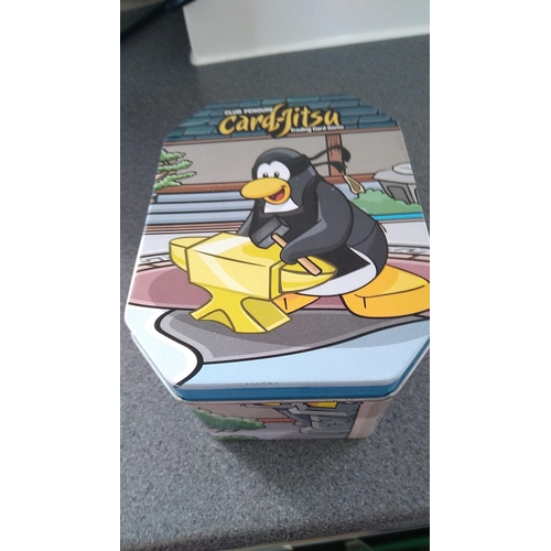 496 - CARD-JITSU TIN OF CARDS