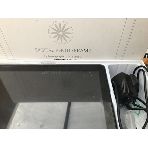 54 - BOXED Android Wifi Digital Photo Frame (Powers On)