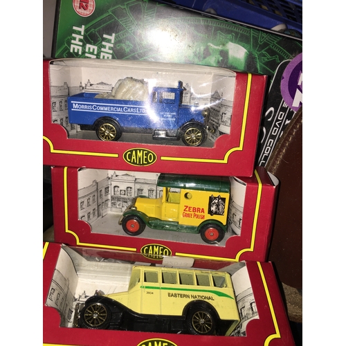 44 - FOUR BOXED COLLECTORS CAMEO VEHICLES