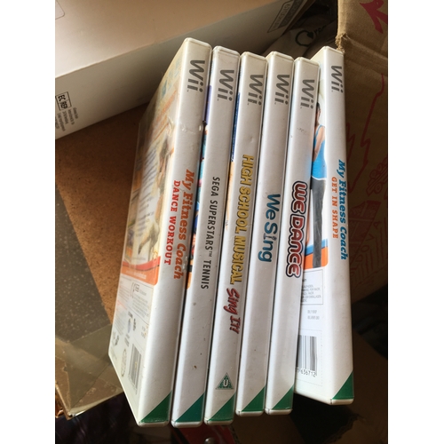 590 - SELECTION OF SIX NINTENDO WII GAMES