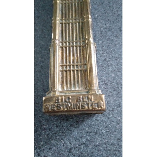 458 - Big Ben brass door knocker