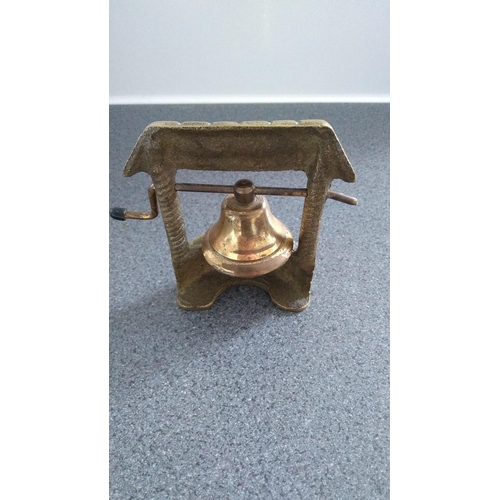 464 - BRASS WISHING WELL