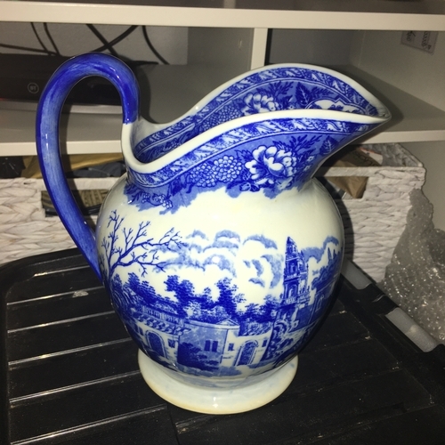 420 - LOVELY BLUE AND WHITE JUG