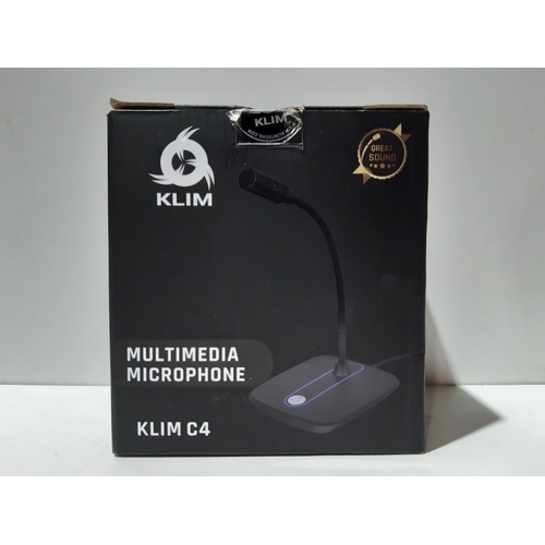 137 - NEW BOXED KLIM C4 Tabletop USB Microphone for PC and Mac - Compatible with any Computer - Profession... 