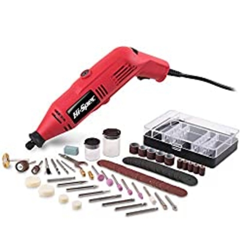 80 - NEW BOXED Hi-Spec 121 Piece 130W Corded Rotary Power Tool Kit