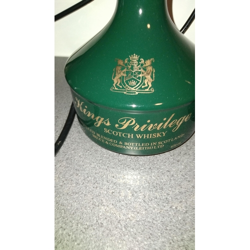 528 - PAIR OF WADE KINGS PRIVILEGE WHISKY DECANTERS