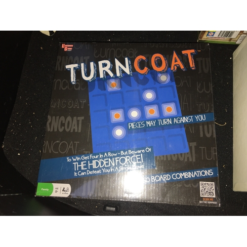 192 - NEW BOXED AND SEALED TURNCOAT GAME