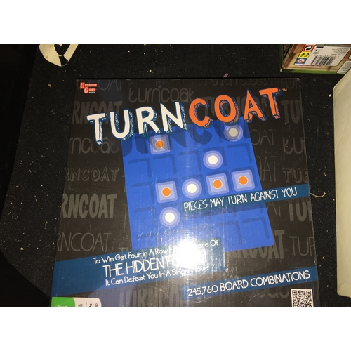 192 - NEW BOXED AND SEALED TURNCOAT GAME