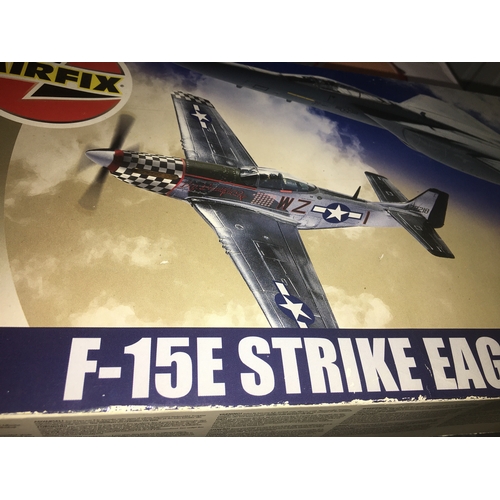 234 - AIRFIX 1-72 SCALE MODEL F-15E STRIKE EAGLE MUSTANG PLANE