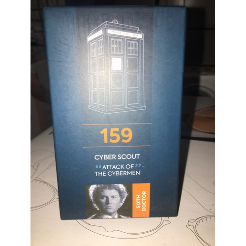 290 - BOXED CYBER SCOUT DOCTOR WHO FIGURE