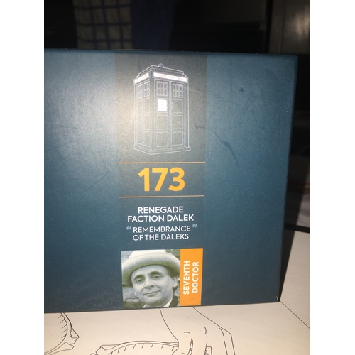 291 - BOXED RENEGADE FACTION DALEK DOCTOR WHO FIGURE