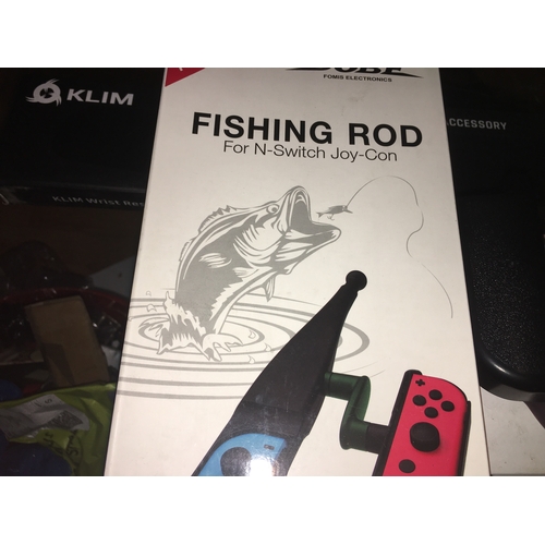 100B - NEW BOXED FISHING ROD FOR N-SWITCH JOY