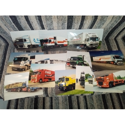 249 - SET OF 20 PICTURES OF LORRYS