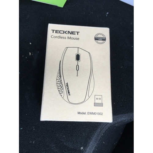 153 - NEW BOXED TECKNET 2.4G Classic Wireless Mouse  NO RESERVE £1 START