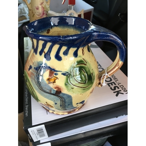 47 - Lovely majollica Jug