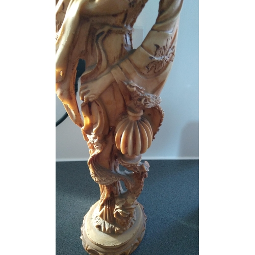 390 - Resin large orential female figure