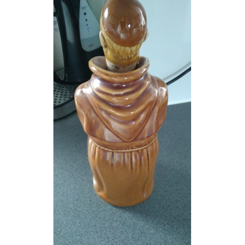 541 - JOHN MCEWAN LEITH SCOTCH WHISKY MONK DECANTER