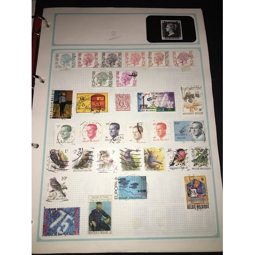 196 - FANTASTIC STANLEY & GIBBONS STAMP ALBUM WITH OVER 2000 WORLD STAMPS