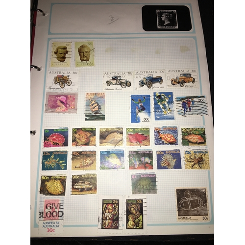 196 - FANTASTIC STANLEY & GIBBONS STAMP ALBUM WITH OVER 2000 WORLD STAMPS