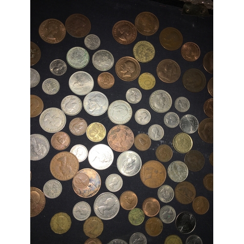 232 - LARGE SELECTION OF COLLECTIBLE WORLD COINS AND