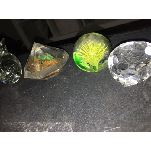 298 - FOUR PAPERWEIGHTS