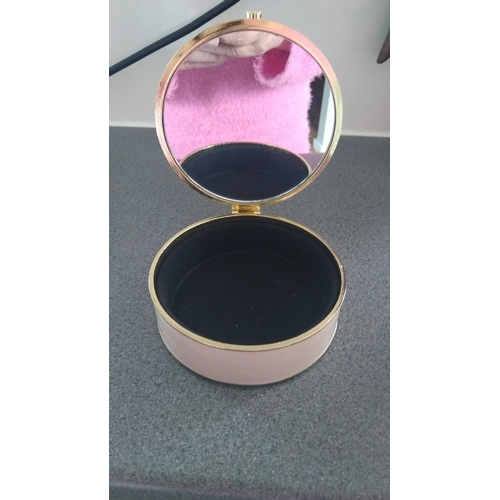 504 - LOVELY MIRRORED TRINKET BOX