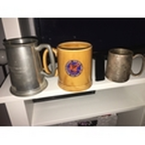 2 - NICE SELECTION OF 3 vintage tankards