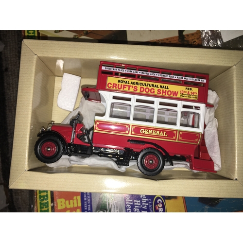 257 - BOXED CORGI BUS CRUFFTS DOG SHOW