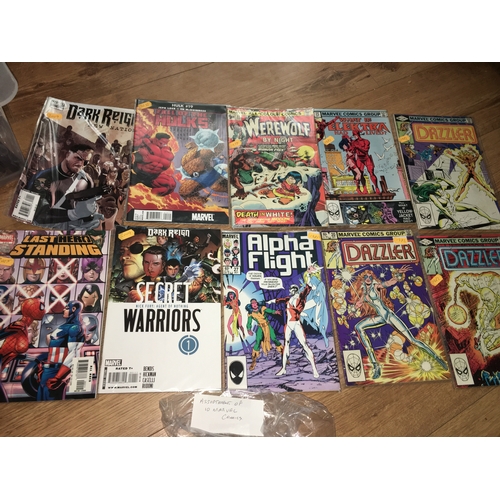 280 - 10 MARVEL COMICS