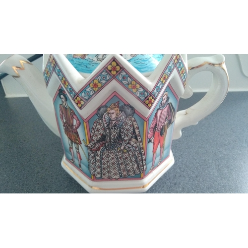 435 - ELIZABETH FIRST COLLECTORS TEA POT