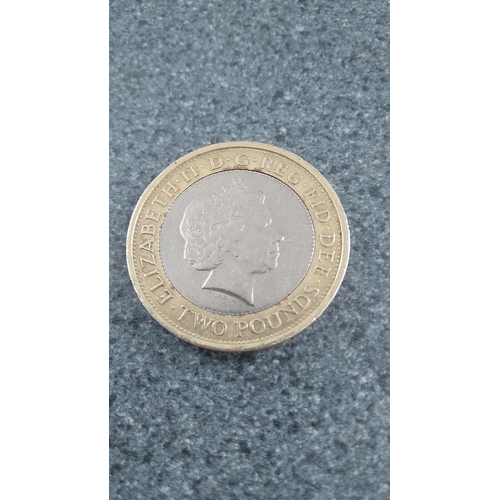 615 - 2007 abolition of slave trade £2 COIN with 1807