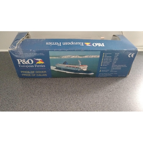 654 - BOXED P&O EUROPEAN FERRIES MODEL