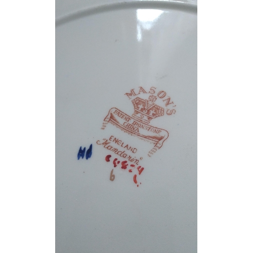 649 - MASONS MANDARIN PLATE