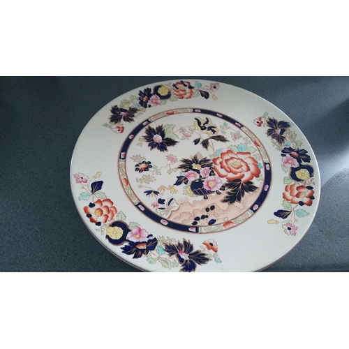 649 - MASONS MANDARIN PLATE