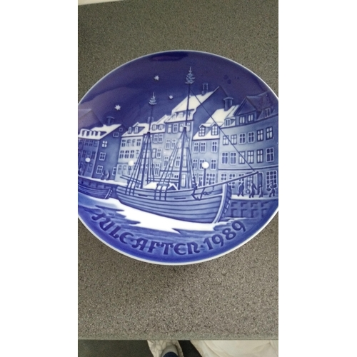 632 - THREE COPENHAGEN COLLECTORS PLATES