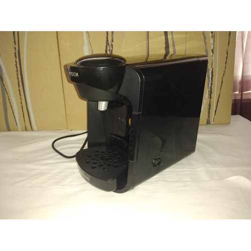 400B - BOXED BOSCH TASSIMO SUNNY BLACK COFFEE MACHINE FULLY WORKING USED COUPLE OF TIMES IN GREAT CONDITION