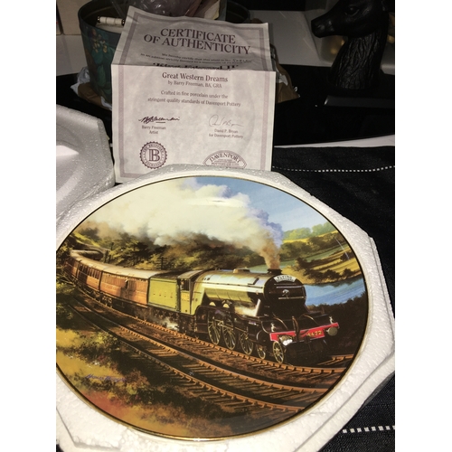 40 - FLYING SCOTSMAN COLLECTORS PLATE