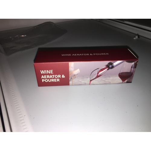 2 - NEW BOXED 2 PACK Coosion Wine Aerator Pourer Spout